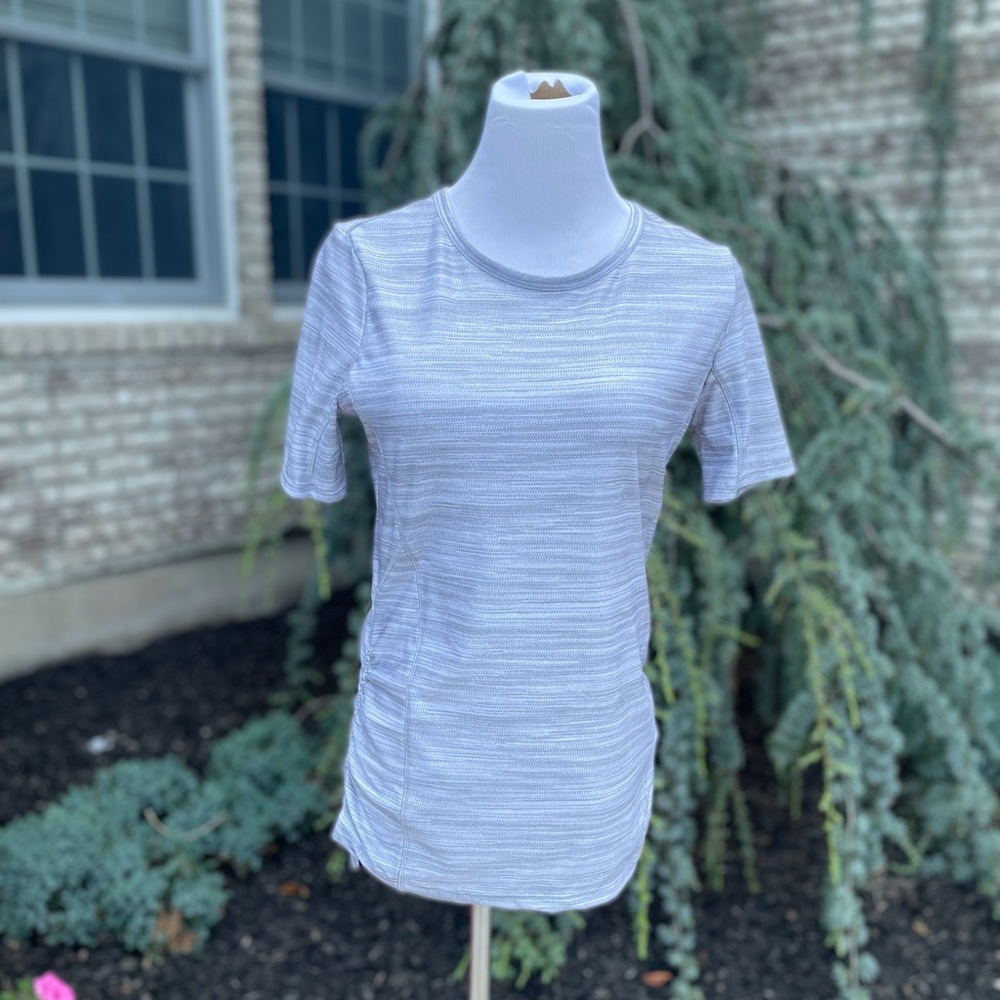 prAna CATERINA SHORT SLEEVE SUN TOP Womens SM NEW
